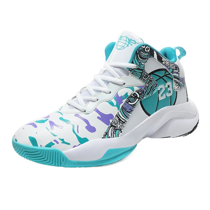 Damen Basketball Sneakers mit innovativem Design und detailreicher Optik Heidi Mode