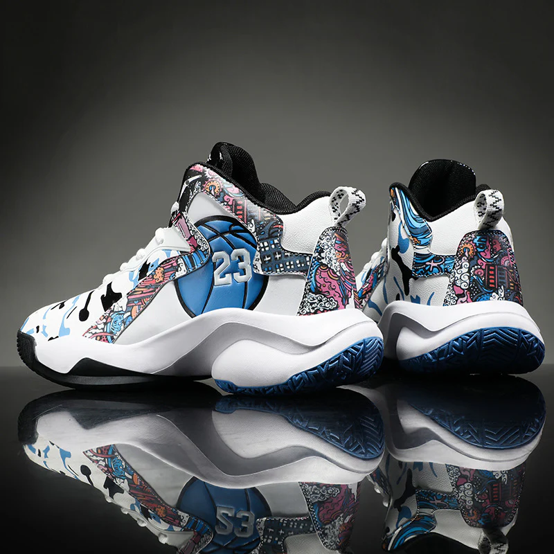 Damen Basketball Sneakers mit innovativem Design und detailreicher Optik Heidi Mode - Image 4