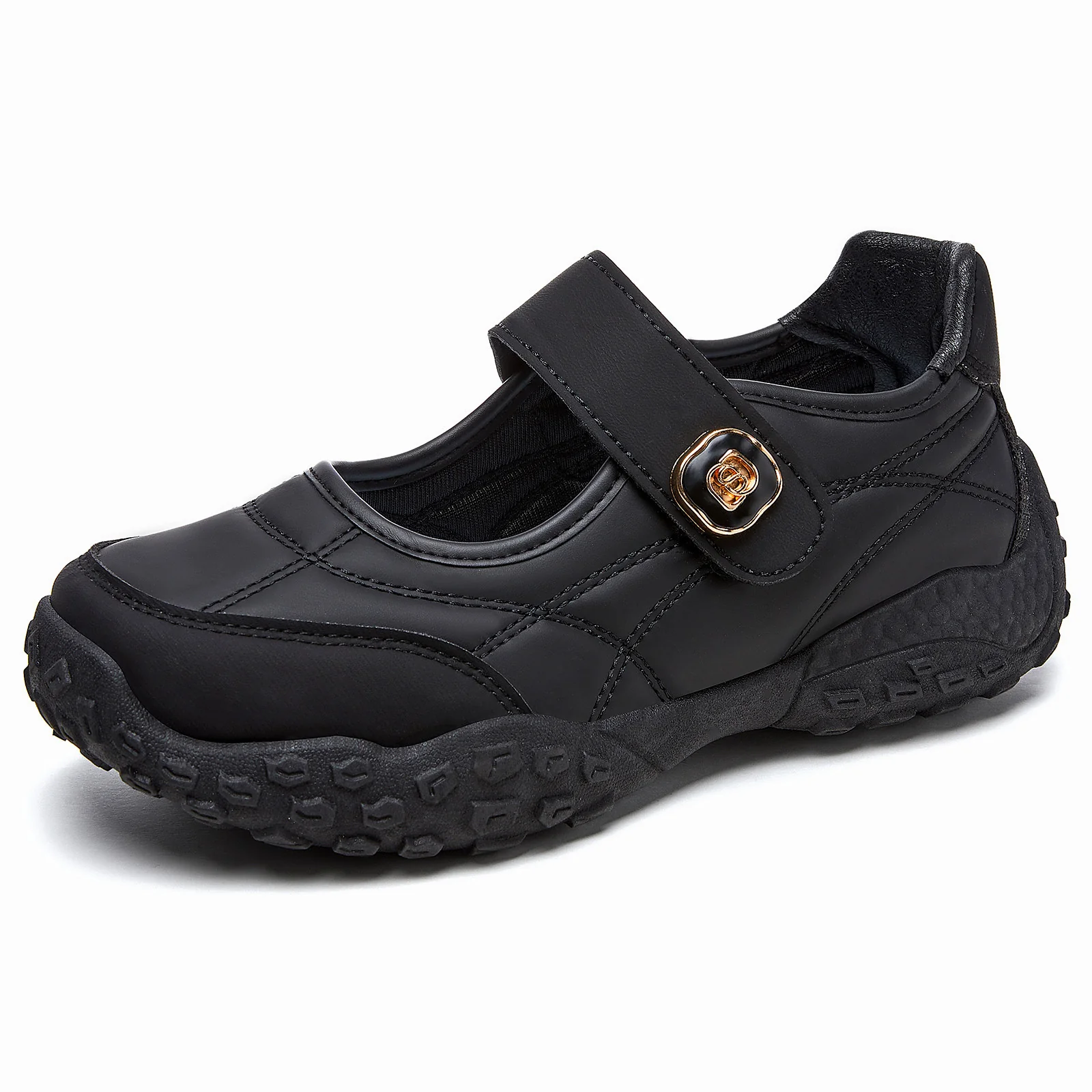 Damen bequeme Alltagsschuhe mit flexiblem Klettverschluss Heidi Mode - Image 8