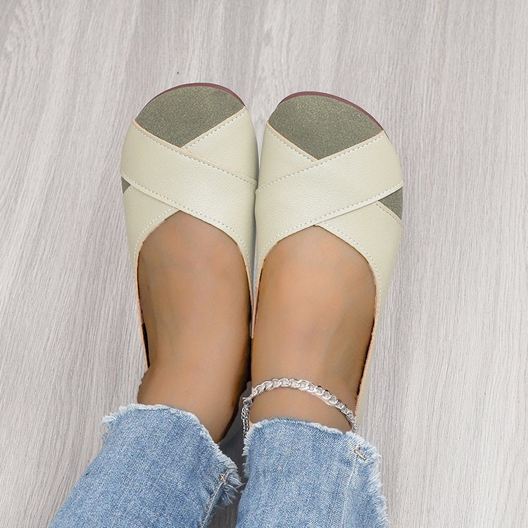 Damen Bequeme Ballerinas mit Ergonomischer Fußbett-Technologie Heidi-Mode - Image 3