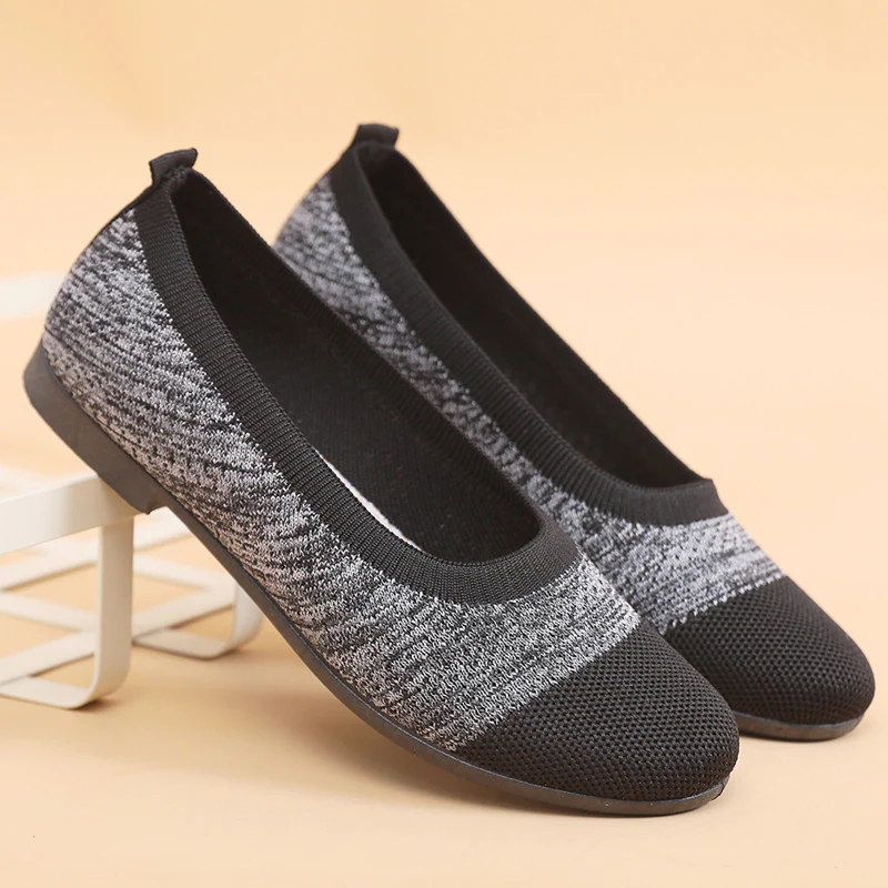 Damen Bequeme Ballerinas mit flexiblem und atmungsaktivem Obermaterial Heidi Mode - Image 6