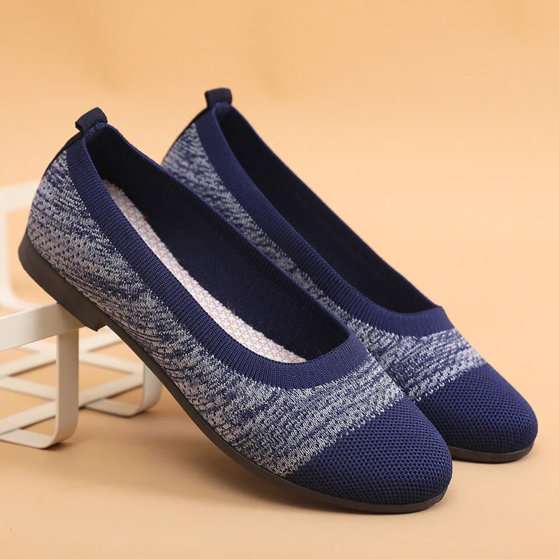 Damen Bequeme Ballerinas mit flexiblem und atmungsaktivem Obermaterial Heidi Mode - Image 7