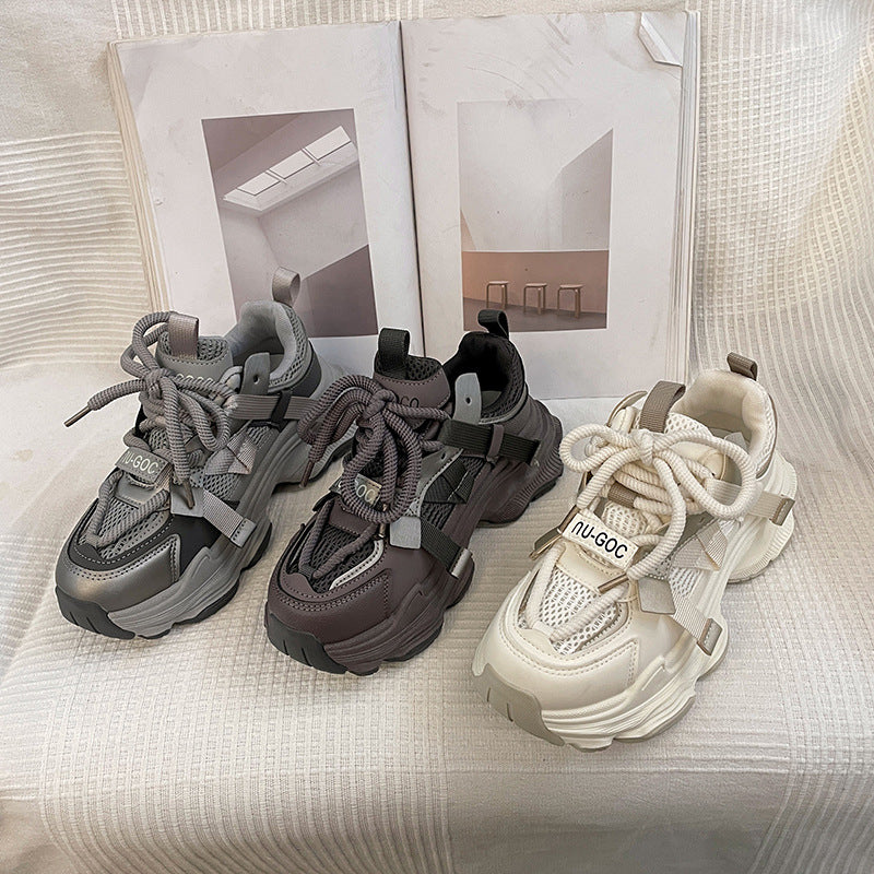 Damen Bequeme Chunky Sneakers mit innovativem Sohlen-Design Heidi Mode - Image 4