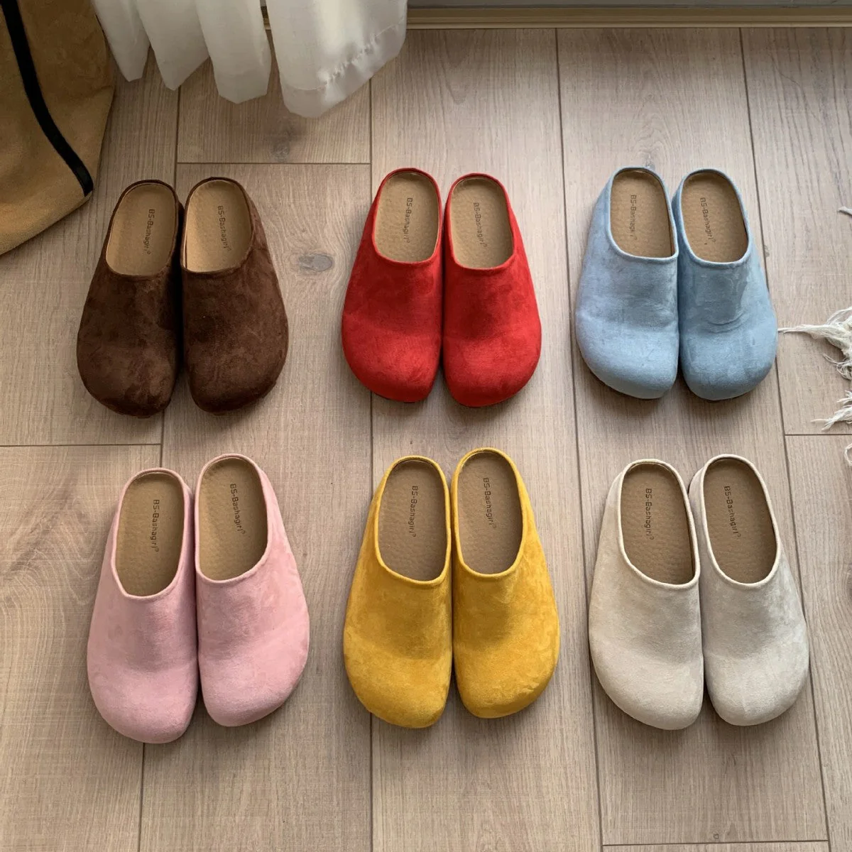 Damen Bequeme Clogs Aus Softem Obermaterial mit Ergonomischem Design Heidi-Mode - Image 2