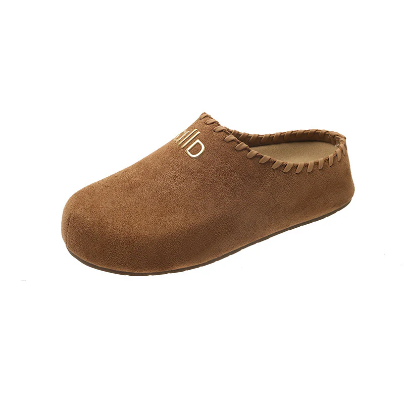 Damen Bequeme Clogs aus weichem Wildleder Heidi Mode - Image 8