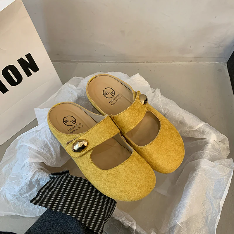 Damen Bequeme Clogs mit elegantem Riemen und modischer Verzierung Heidi Mode - Image 7