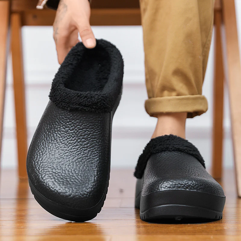 Damen Bequeme Clogs mit kuscheligem Innenfutter und rutschfester Sohle Heidi Mode - Image 3
