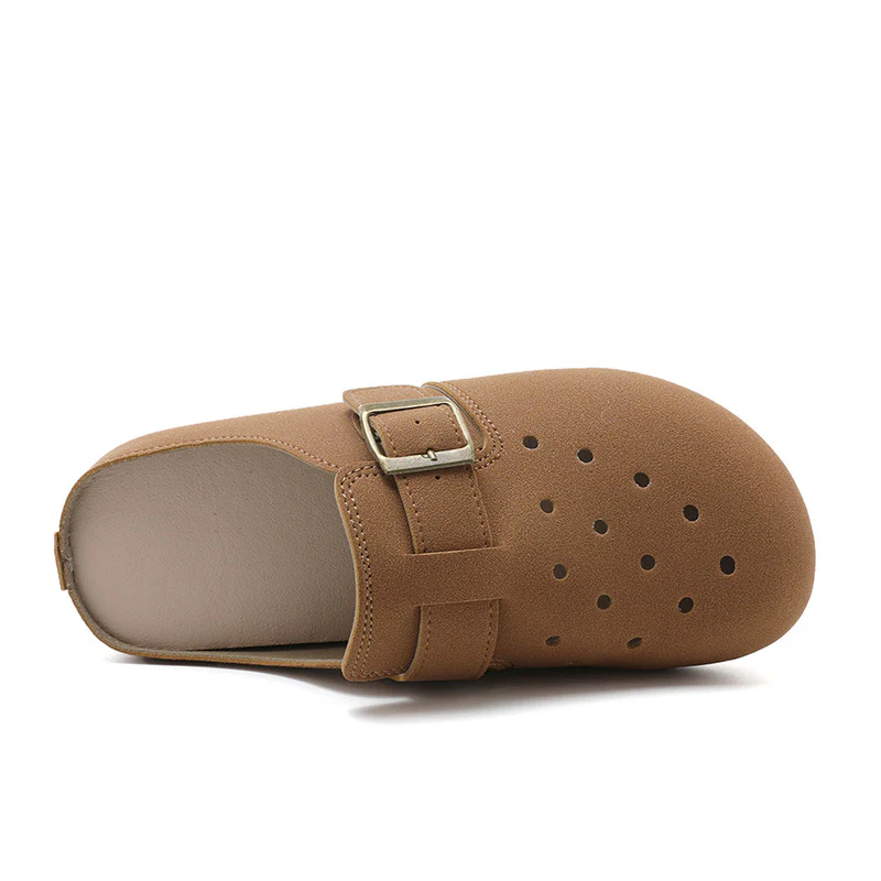 Damen bequeme Clogs mit modischem Riemen und atmungsaktivem Obermaterial Heidi Mode - Image 4