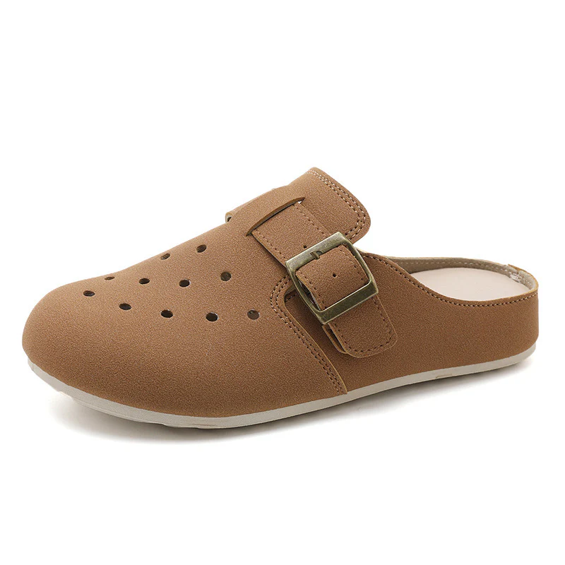 Damen bequeme Clogs mit modischem Riemen und atmungsaktivem Obermaterial Heidi Mode - Image 5