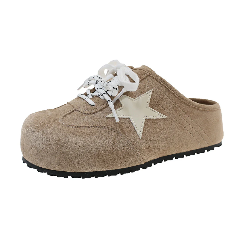 Damen bequeme Clogs mit modischem Sternemblem und rutschfester Sohle Heidi Mode - Image 5