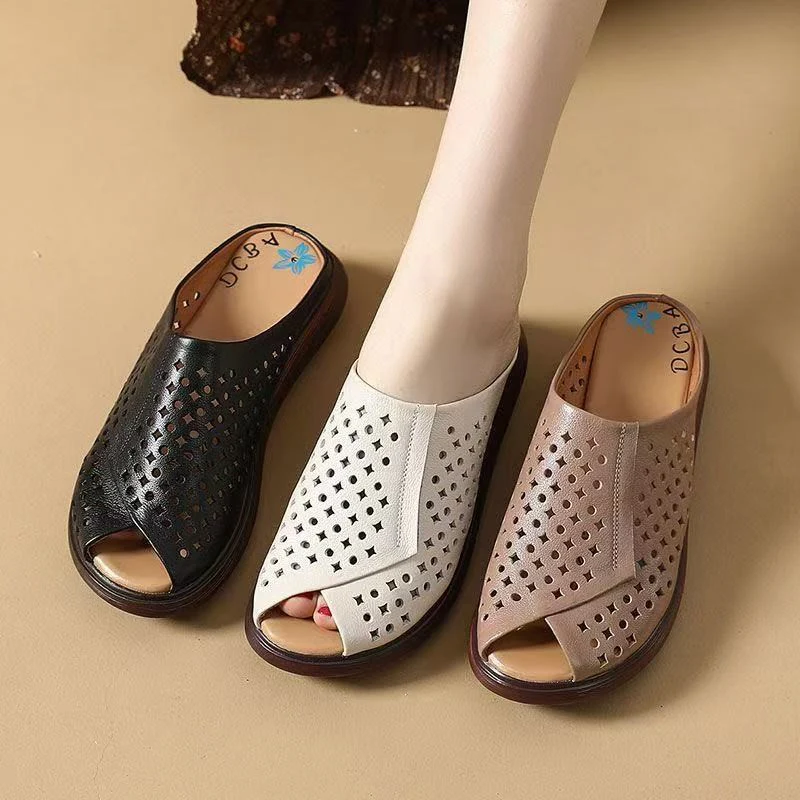 Damen Bequeme Clogs mit perforiertem Design und individuellem Tragekomfort Heidi Mode - Image 4