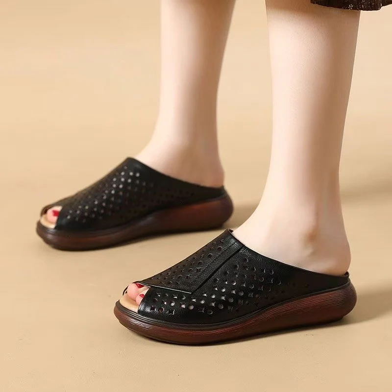 Damen Bequeme Clogs mit perforiertem Design und individuellem Tragekomfort Heidi Mode - Image 8