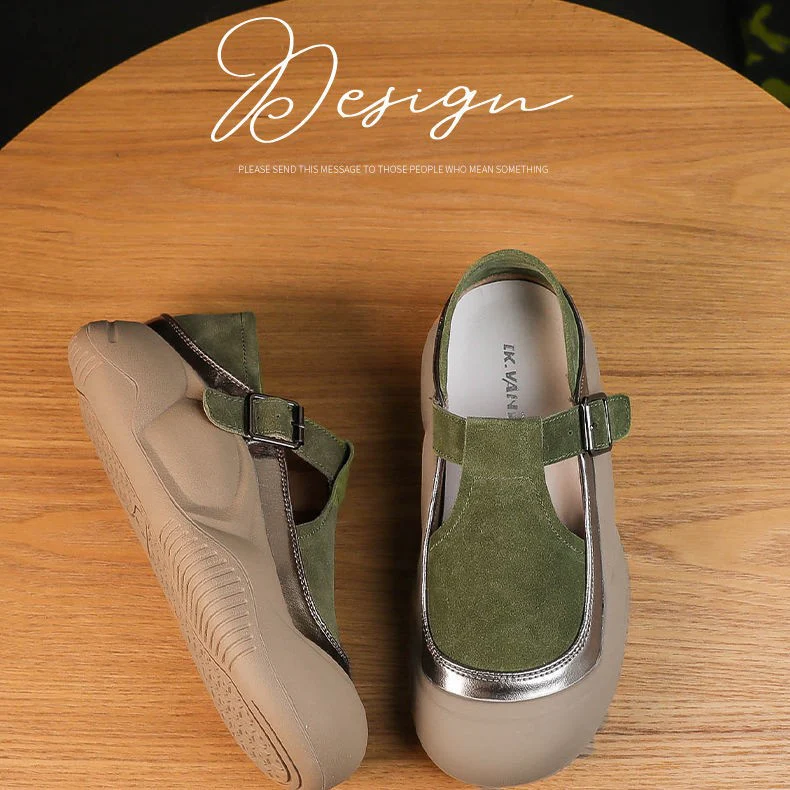Damen bequeme Clogs mit verstellbarem Riemen und atmungsaktiver Sohle Heidi Mode - Image 4
