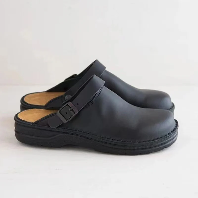 Damen Bequeme Clogs mit verstellbarem Riemen und ergonomischer Sohle Heidi Mode - Image 2