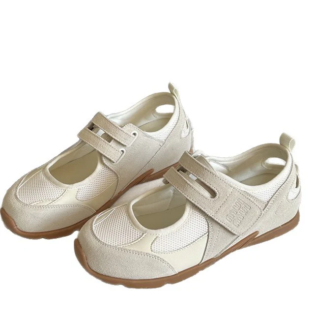 Damen Bequeme Freizeit-Sneaker mit atmungsaktivem Obermaterial und verstellbarem Klettverschluss Heidi Mode - Image 5