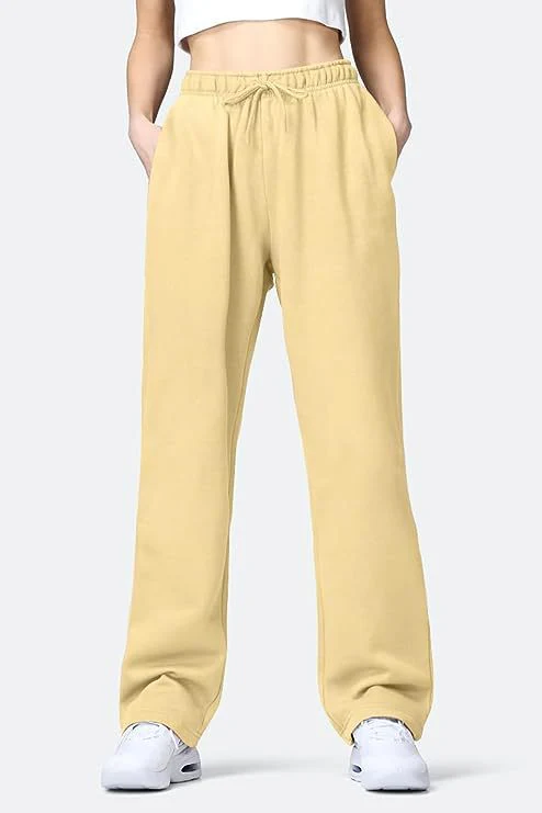 Damen Bequeme Freizeithose mit Elastischem Bund und Seitlichen Taschen Heidi-Mode - Image 9
