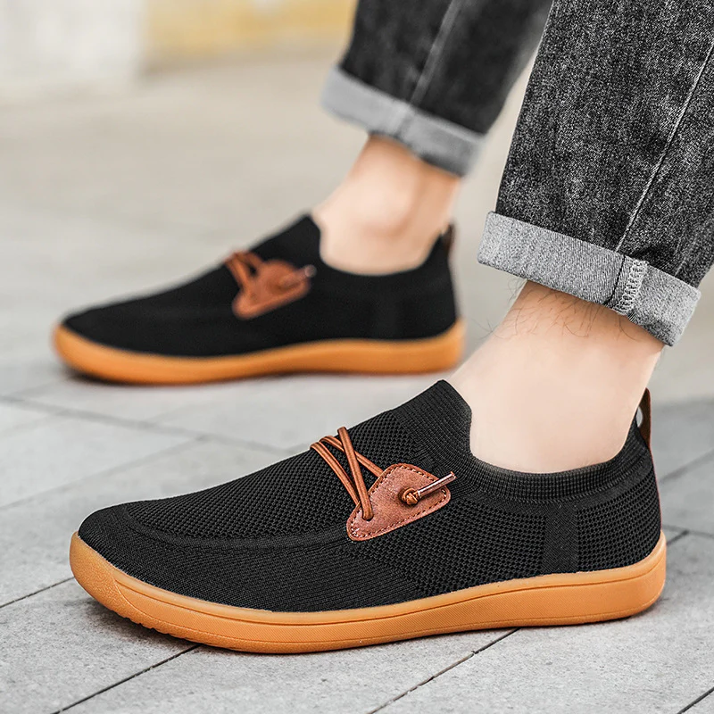 Damen bequeme Freizeitschuhe aus atmungsaktivem Mesh mit elastischem Einschlupf von Heidi Mode - Image 4
