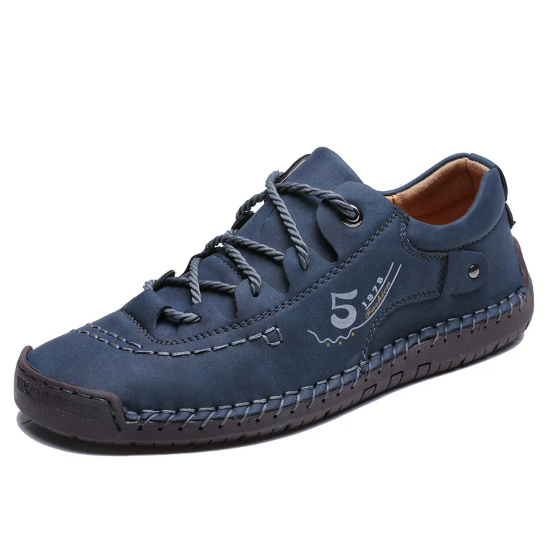 Damen bequeme Freizeitschuhe aus hochwertigem Leder mit rutschfester Sohle Heidi Mode - Image 3