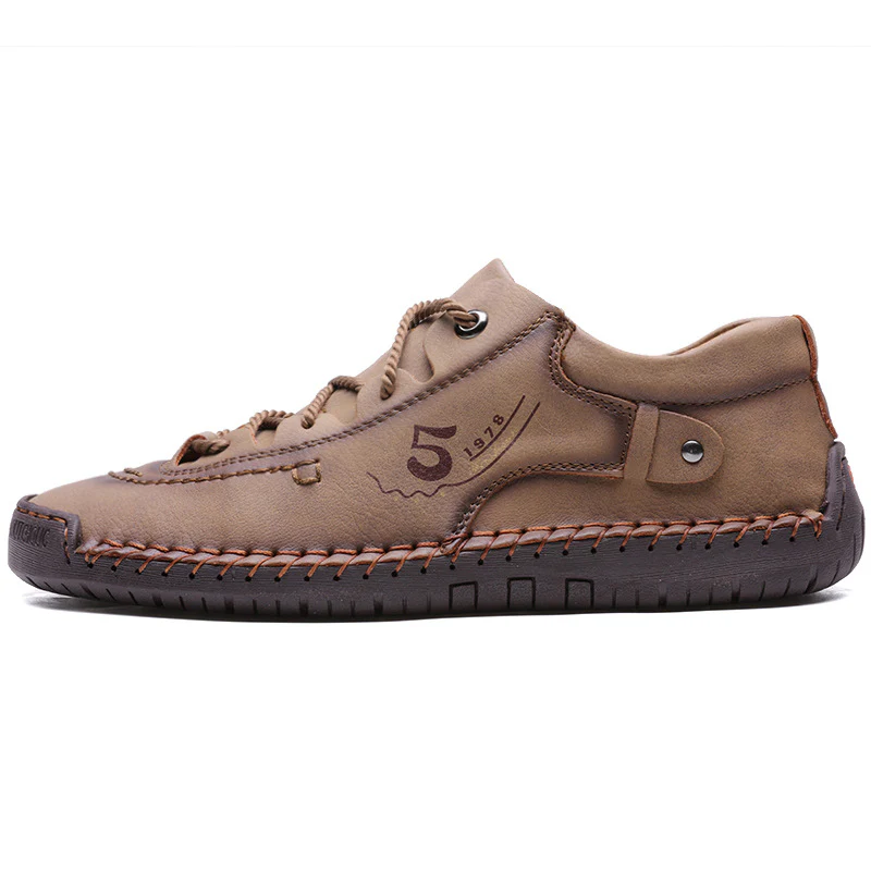 Damen bequeme Freizeitschuhe aus hochwertigem Leder mit rutschfester Sohle Heidi Mode - Image 9