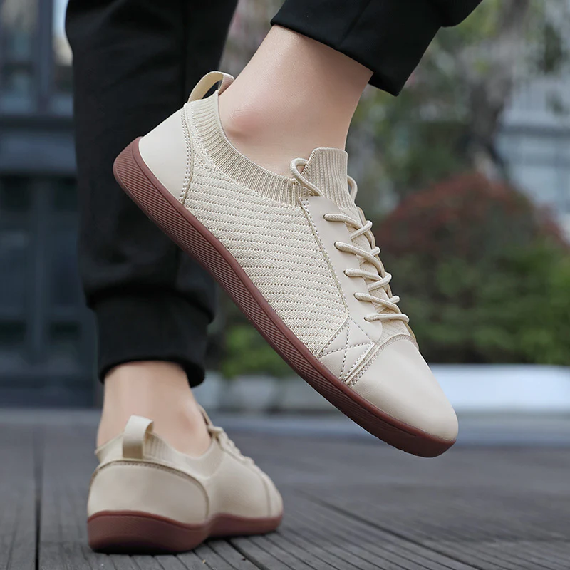 Damen Bequeme Freizeitschuhe mit elastischem Schnürsystem und flexiblem Obermaterial Heidi Mode - Image 4