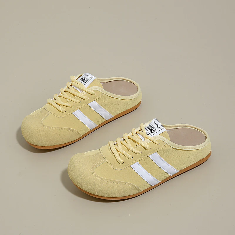 Damen Bequeme Freizeitschuhe mit ergonomischem Fußbett und offenem Fersenbereich Heidi Mode - Image 7