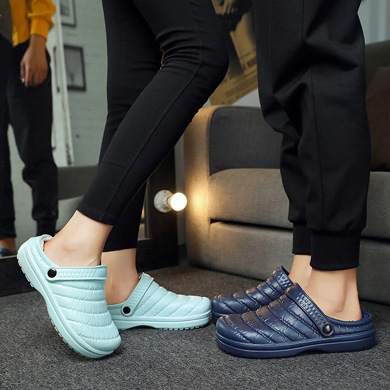 Damen Bequeme Hausschlappen mit isolierender Innenfutter und rutschfester Sohle Heidi Mode - Image 4