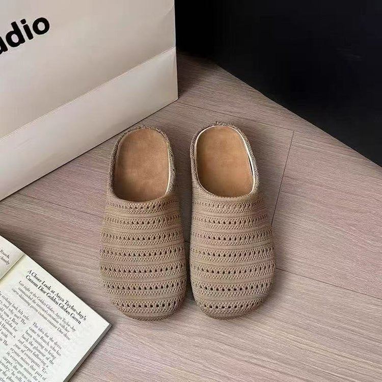 Damen Bequeme Hausschuhe mit atmungsaktivem Design und flexiblem Fußbett Heidi Mode - Image 2