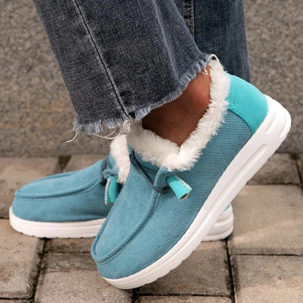 Damen Bequeme Hausschuhe mit kuscheligem Futter und rutschfester Sohle Heidi Mode - Image 11