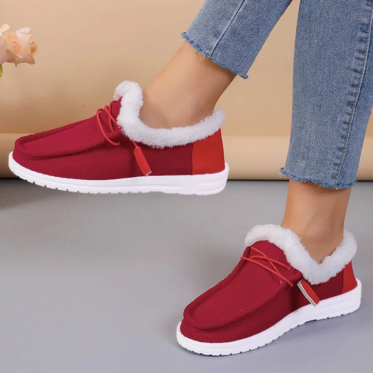 Damen Bequeme Hausschuhe mit kuscheligem Futter und rutschfester Sohle Heidi Mode - Image 8