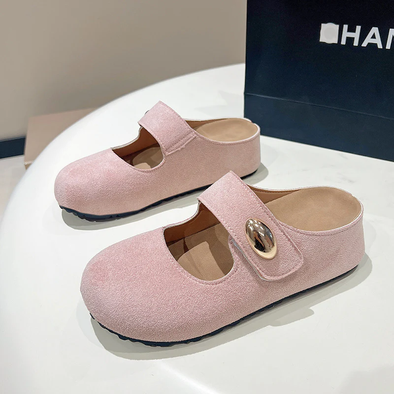 Damen Bequeme Hausschuhe mit schickem Riemen und leichtem Innenfutter Heidi Mode - Image 2