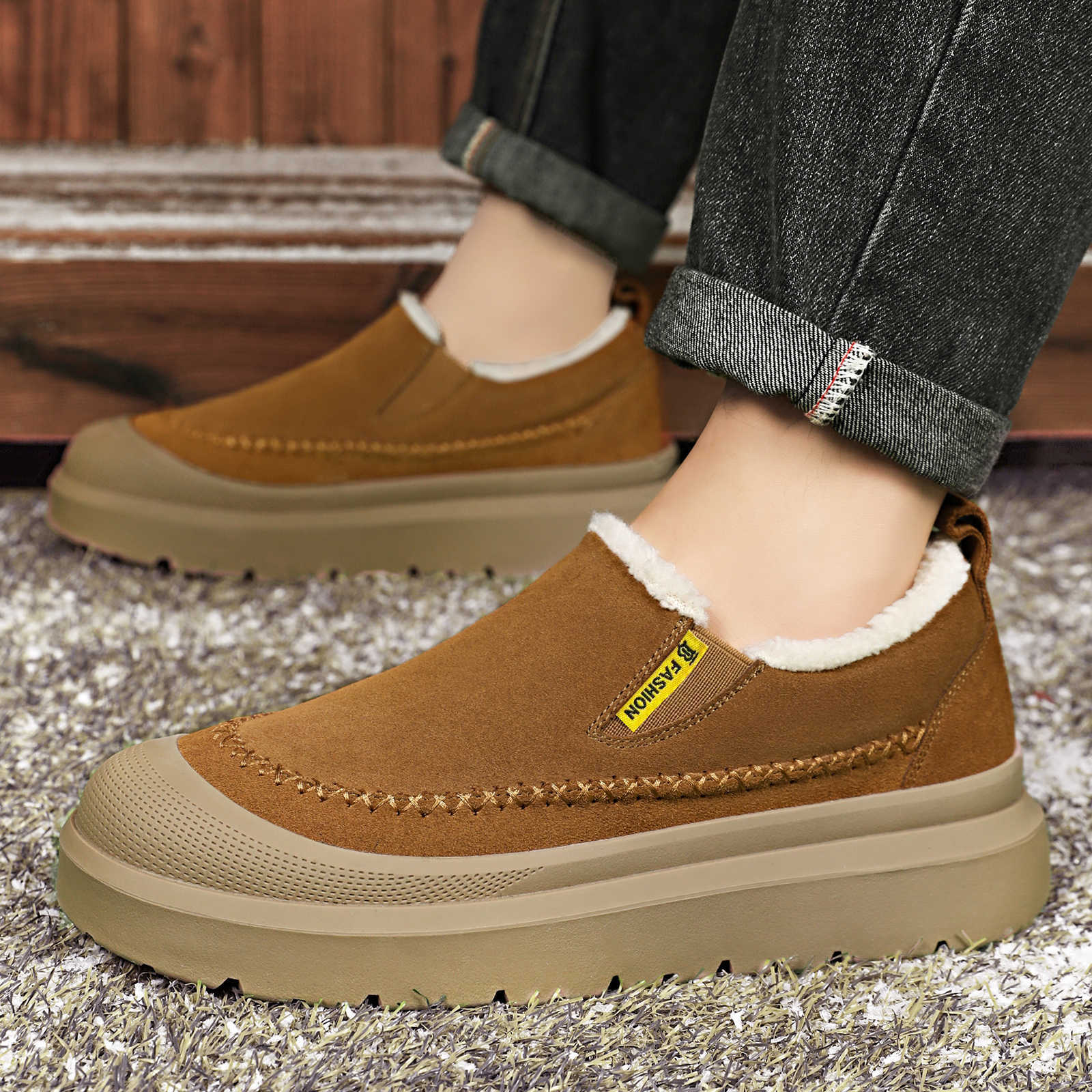 Damen Bequeme Hausschuhe mit weichem Innenfutter und rutschfester Sohle Heidi Mode - Image 3