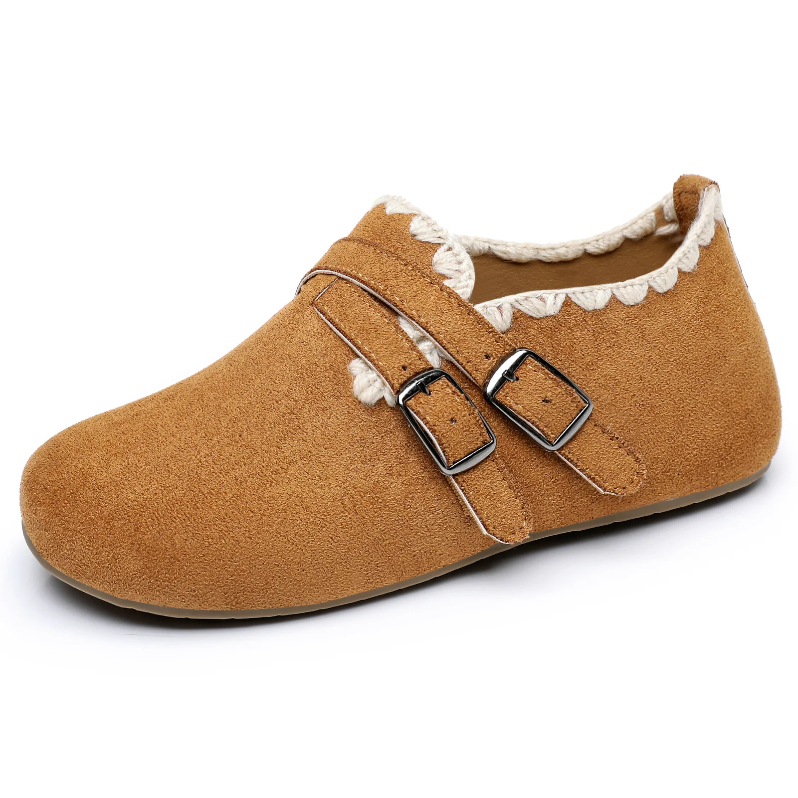 Damen Bequeme Hüttenschuhe mit verstellbaren Riemen und weichem Innenfutter Heidi Mode - Image 6