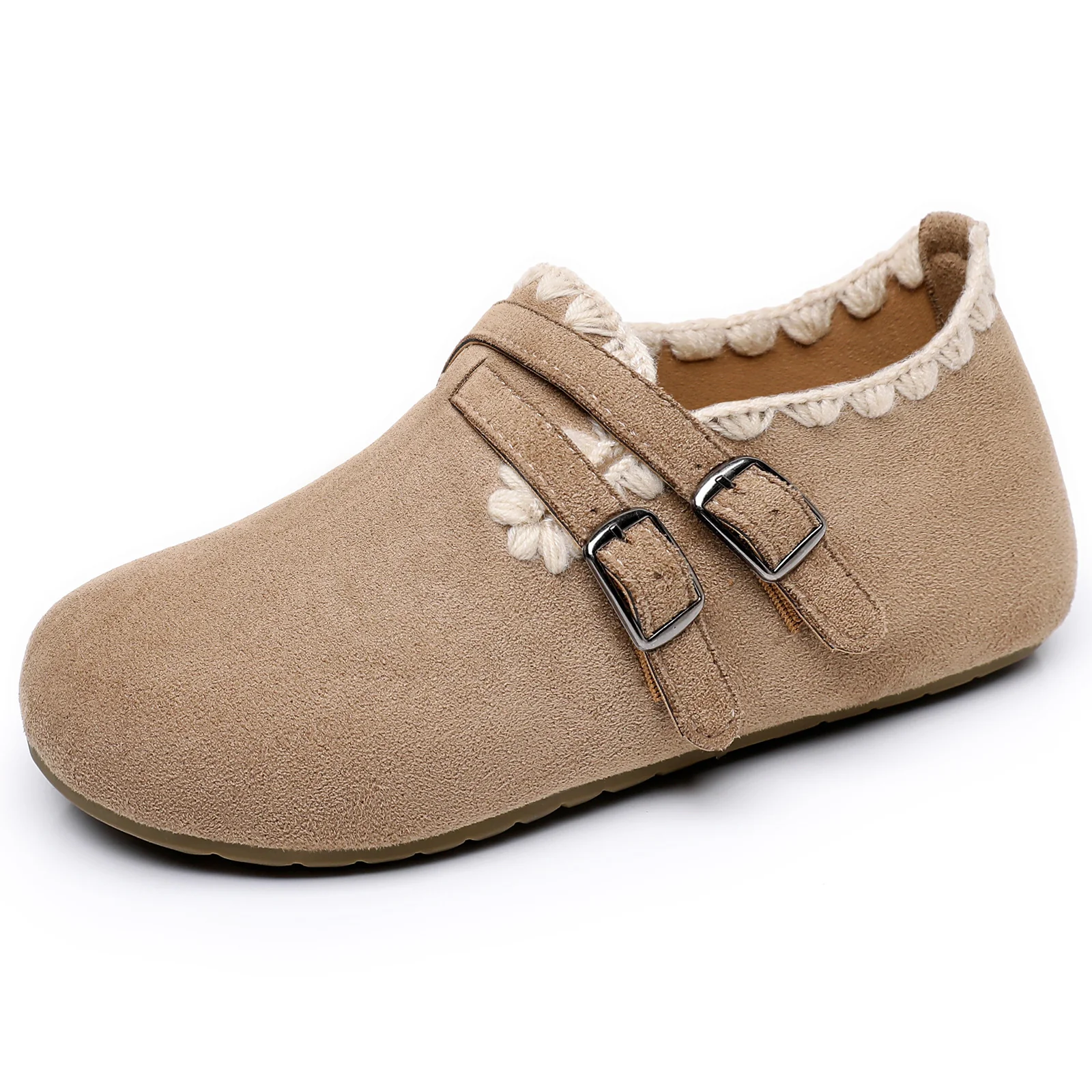 Damen Bequeme Hüttenschuhe mit verstellbaren Riemen und weichem Innenfutter Heidi Mode - Image 8