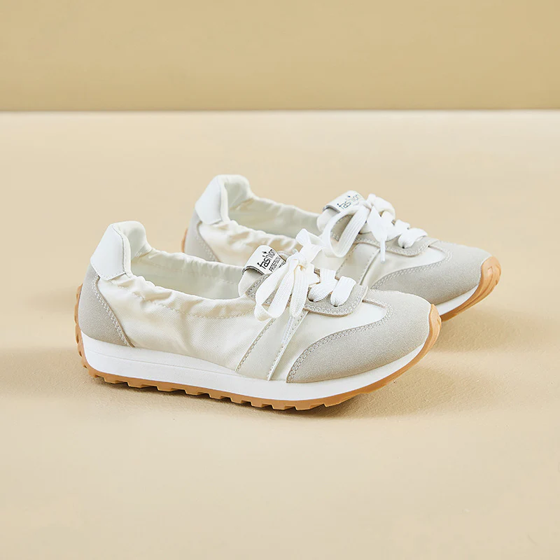 Damen Bequeme Lauf-Sneaker mit elastischem Schuhkragen Heidi Mode - Image 7