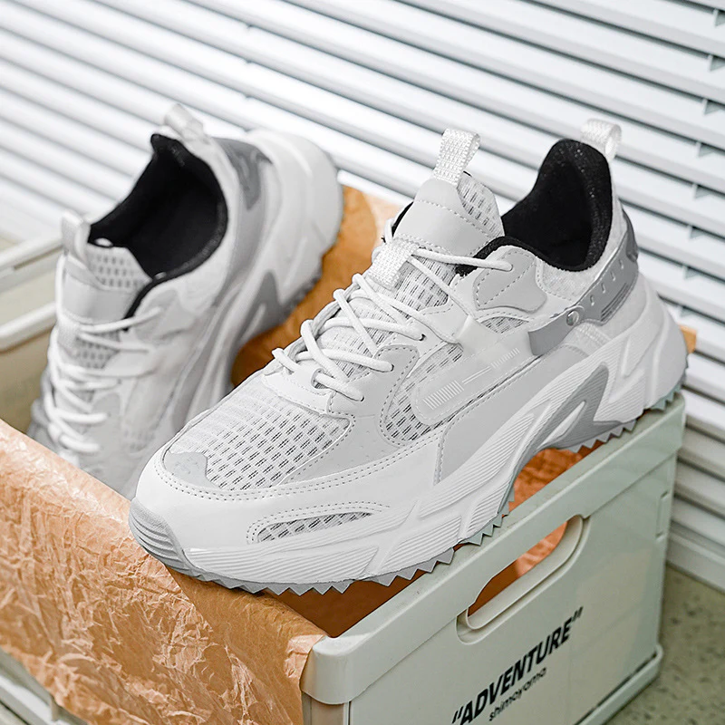 Damen Bequeme Lifestyle-Sneaker mit atmungsaktivem Obermaterial und flexiblem Profil Heidi Mode - Image 2