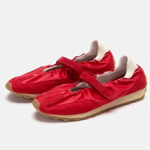 Damen Bequeme Mokassins mit verstellbarem Riemen und rutschfester Sohle Heidi Mode