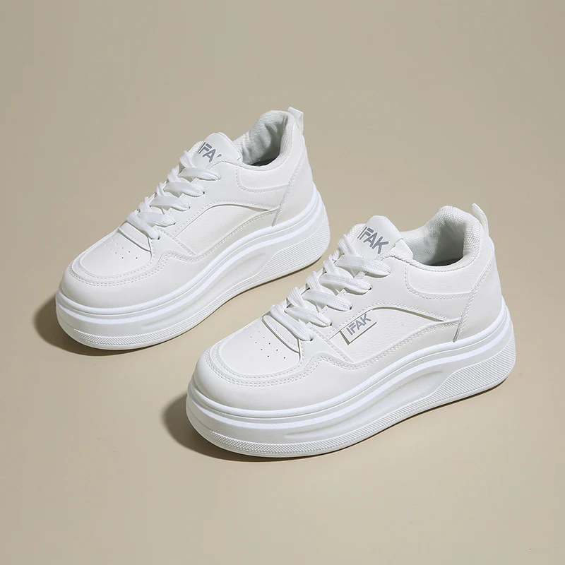 Damen Bequeme Plateau Sneakers mit hervorragender Dämpfung und atmungsaktivem Obermaterial Heidi Mode - Image 2
