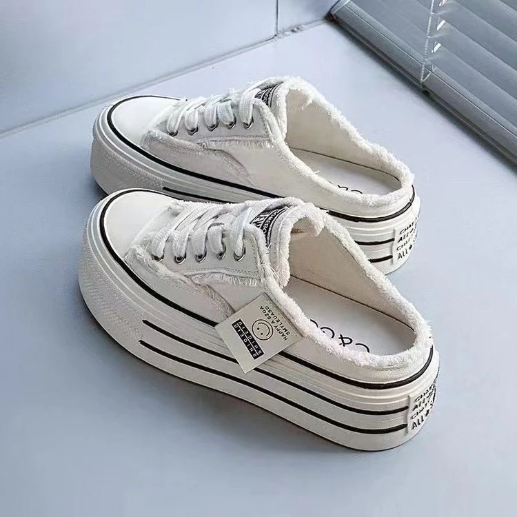 Damen Bequeme Plattform-Sneaker mit Fellfutter und sportlichem Design Heidi Mode - Image 4