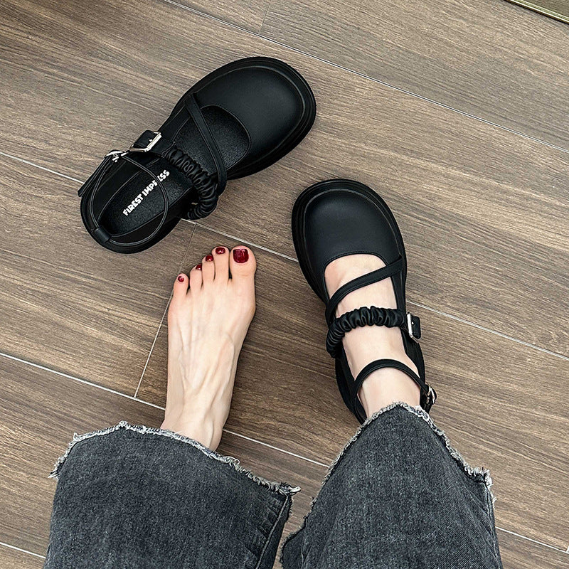 Damen Bequeme Sandalen mit innovativer Riemenverzierung Heidi Mode - Image 4