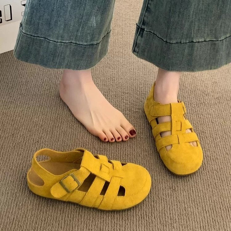 Damen Bequeme Sandalen mit verstellbaren Riemen und weichem Innenfutter Heidi Mode - Image 2