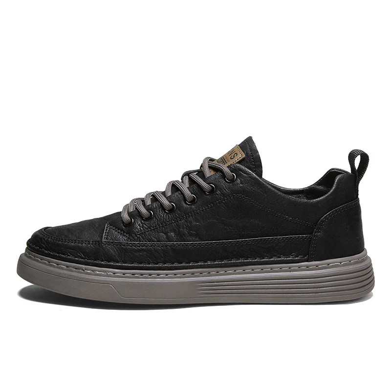 Damen Bequeme schwarze Sneaker mit dämpfender Sohle und modischem Design Heidi Mode - Image 5