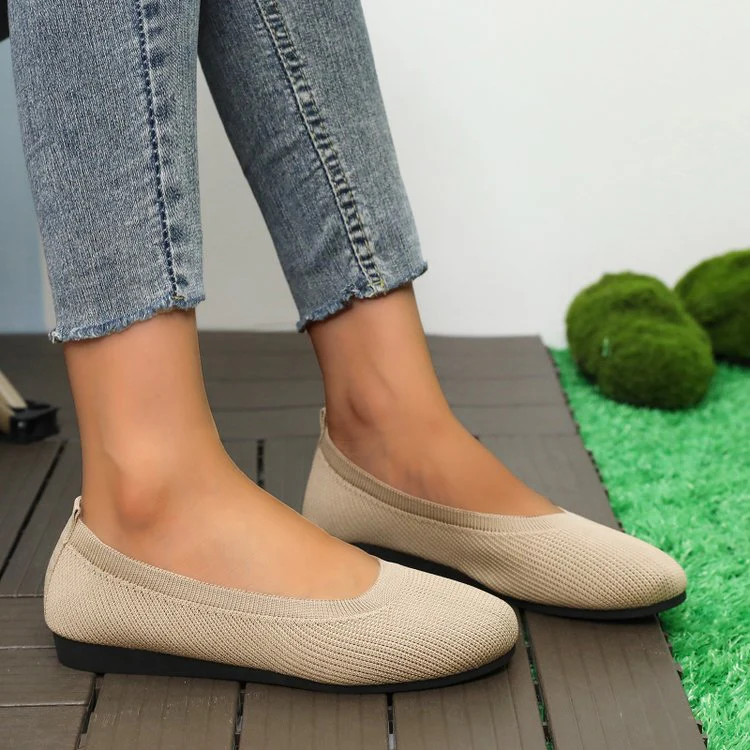 Damen Bequeme Slip-On Ballerinas Heidi-Mode - Image 8