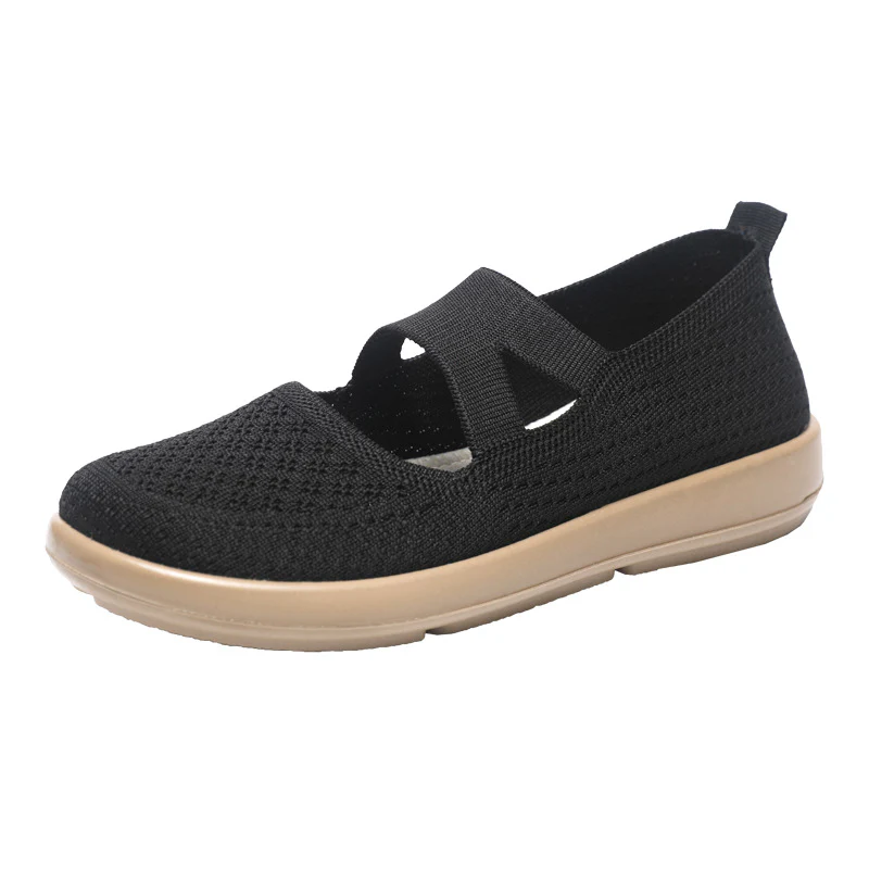 Damen Bequeme Slip-On City-Sneaker mit atmungsaktivem Obermaterial Heidi Mode - Image 5