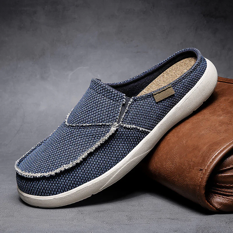 Damen Bequeme Slip-On Freizeitschuhe aus atmungsaktivem Material Heidi Mode