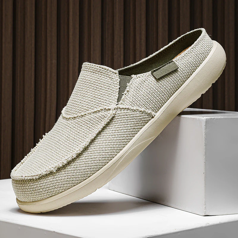 Damen Bequeme Slip-On Freizeitschuhe aus atmungsaktivem Material Heidi Mode - Image 6