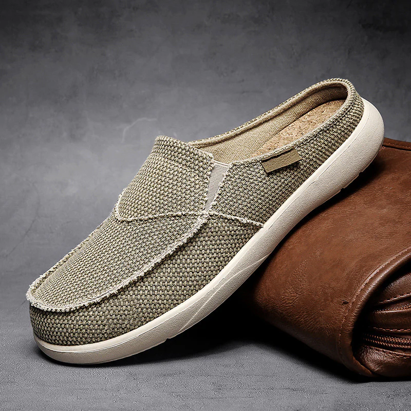 Damen Bequeme Slip-On Freizeitschuhe aus atmungsaktivem Material Heidi Mode - Image 7