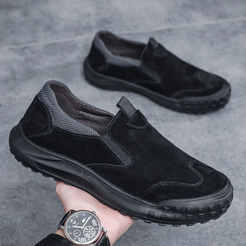 Damen Bequeme Slip-On Freizeitschuhe mit rutschfester Sohle Heidi Mode - Image 7