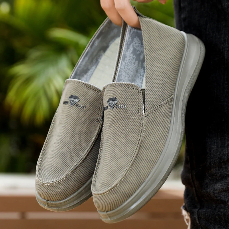 Damen Bequeme Slip-On Freizeitschuhe mit rutschfester Sohle und elastischem Obermaterial Heidi Mode - Image 3