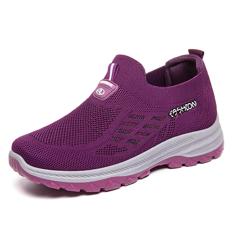 Damen Bequeme Slip-On Laufschuhe mit rutschfester Sohle Heidi Mode - Image 2