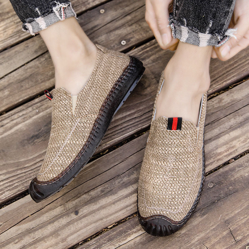 Damen Bequeme Slip-On Schuhe aus hochwertigem Naturmaterial Heidi Mode - Image 2
